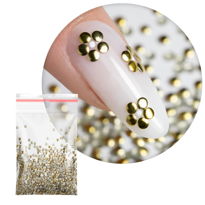 ShinePins sileät niitit – kiiltävät kynsikoristeet – mini NTN Premium Nr 3 – 5 g