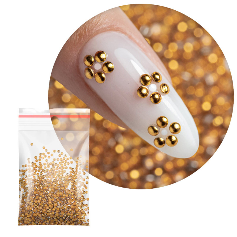 ShinePins sileät niitit – kiiltävät kynsikoristeet – mini NTN Premium Nr 8 – 5 g