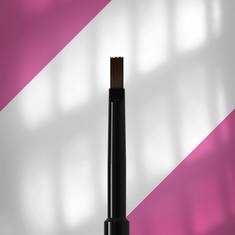 Sirge pintsel geeli jaoks Staleks EXPERT – laius 5 mm / pikkus 8,5 mm