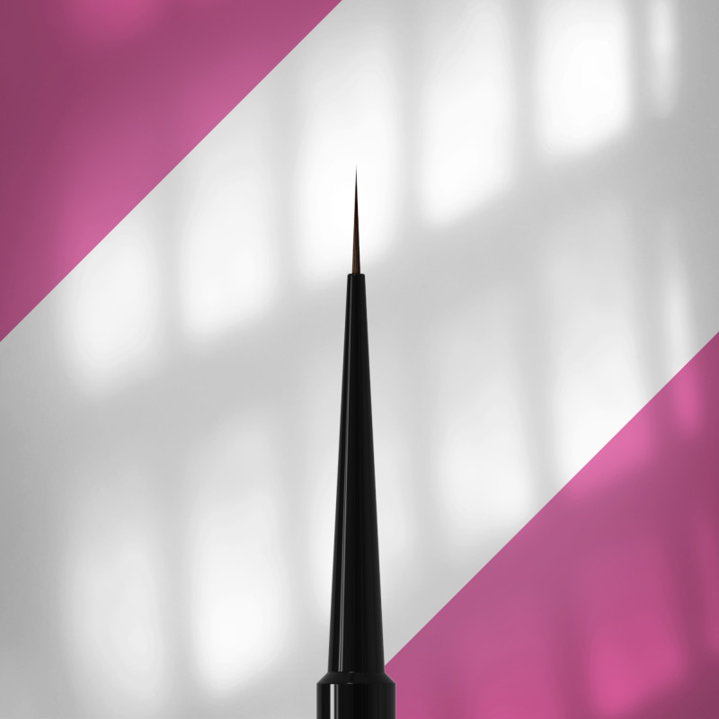 Brush-Liner Staleks EXPERT – laius 0,9 mm / pikkus 10 mm