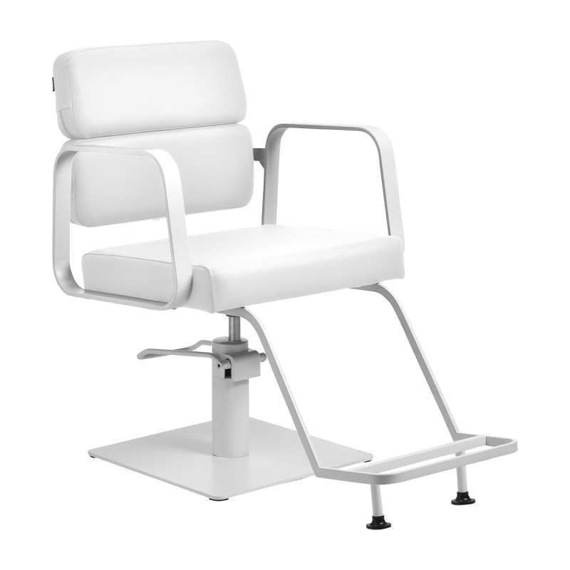 Gabbiano hairdressing chair Porto white white