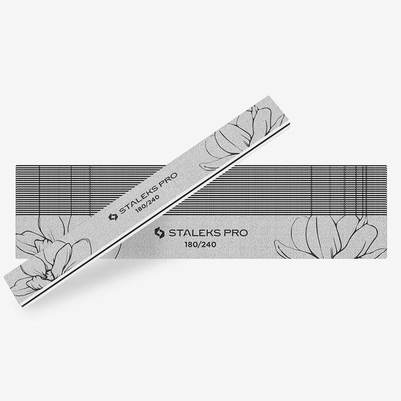 Пилка прямая минеральная Staleks EXPERT 20 180/240 грит (25 шт)
