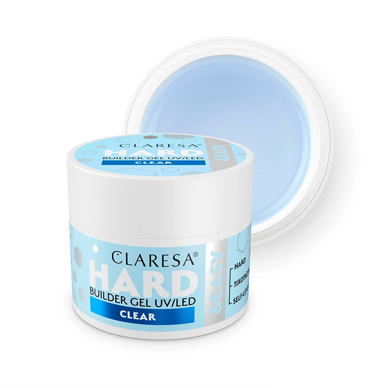 Rakennusgeeli Claresa HARD&EASY, Clear - 12 g