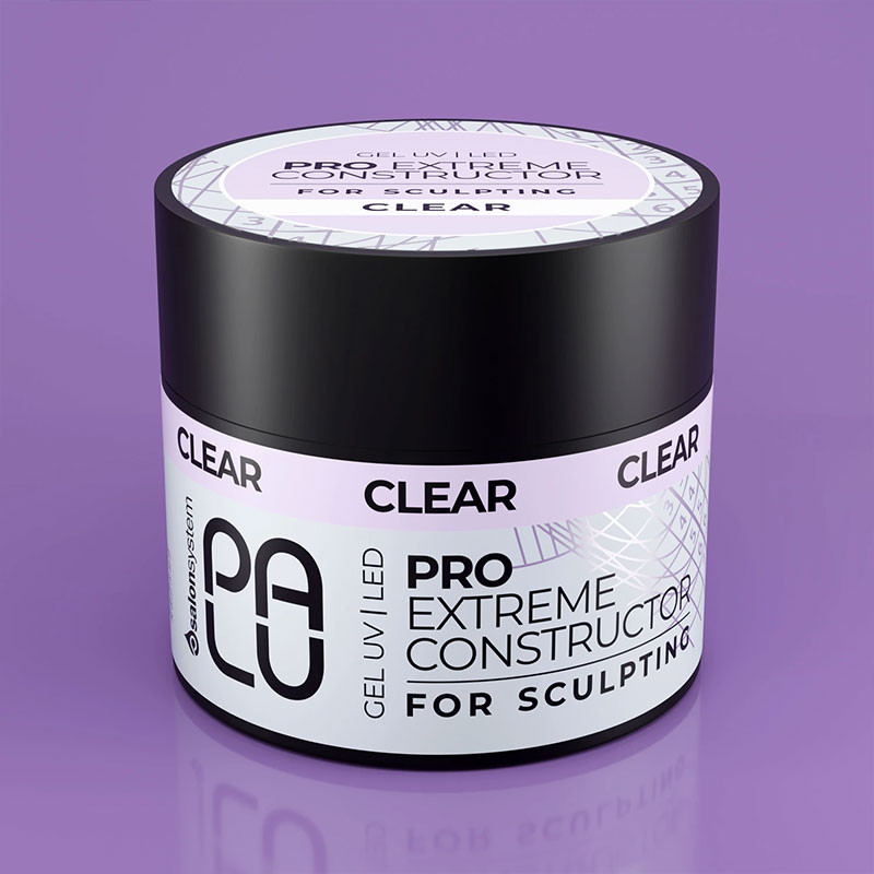 Gel for Extension Transparent Palu Pro Extreme Constructor - 12 g