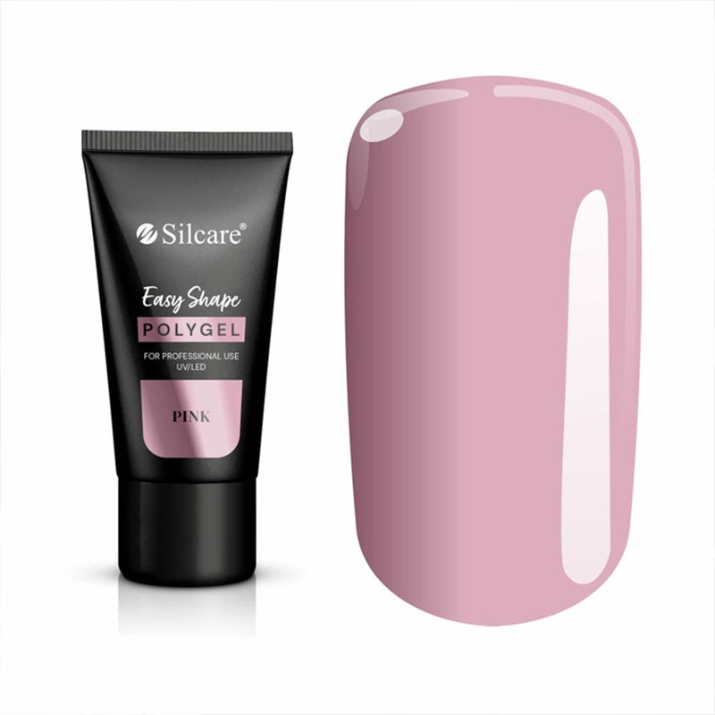 Polygel Silcare Easy Shape Pink 30 g