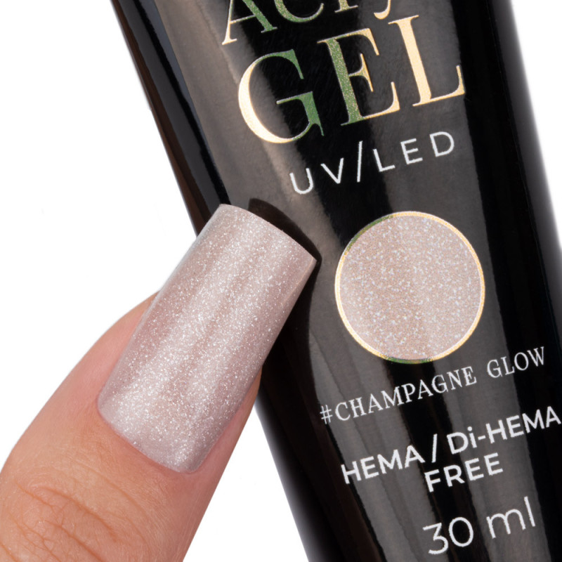 Akrüülgeel – Molly Nails HEMA/Di-HEMA Free - Champagne Glow – 30 ml