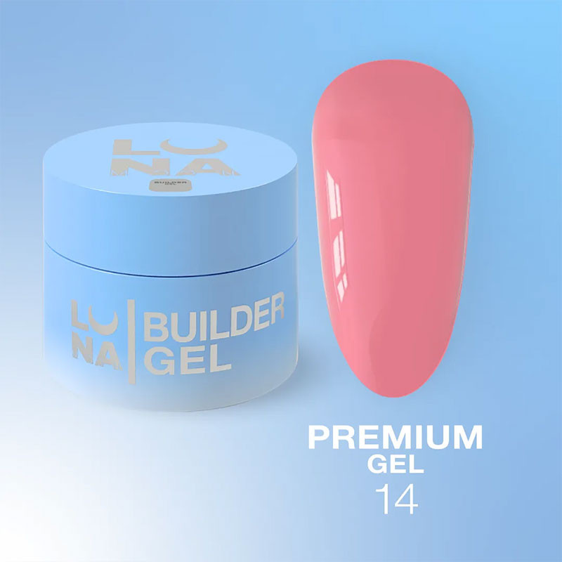 Ehitusgeel Lunamoon Premium Gel Nr 14 - 50 ml
