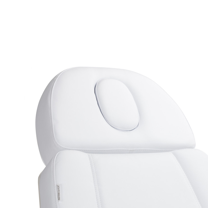 Cosmetic chair Azzurro Lux 3m white with heating
