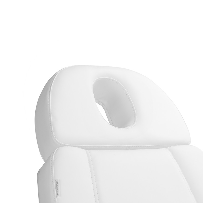Azzurro Lux 4m white cosmetic chair with cradle