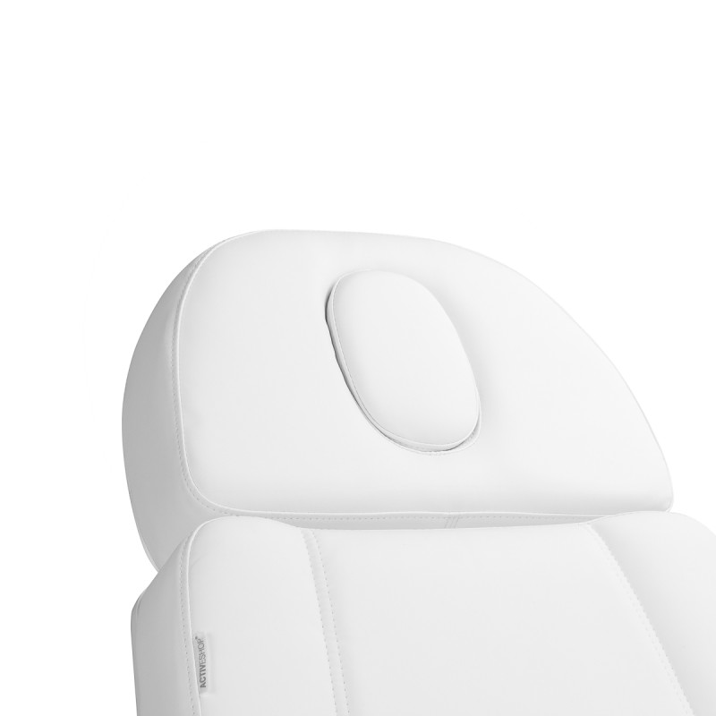 Azzurro Lux 4m white cosmetic chair with cradle