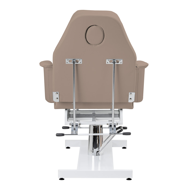 Sillon hydraulic cosmetic chair v2 210 modern brown