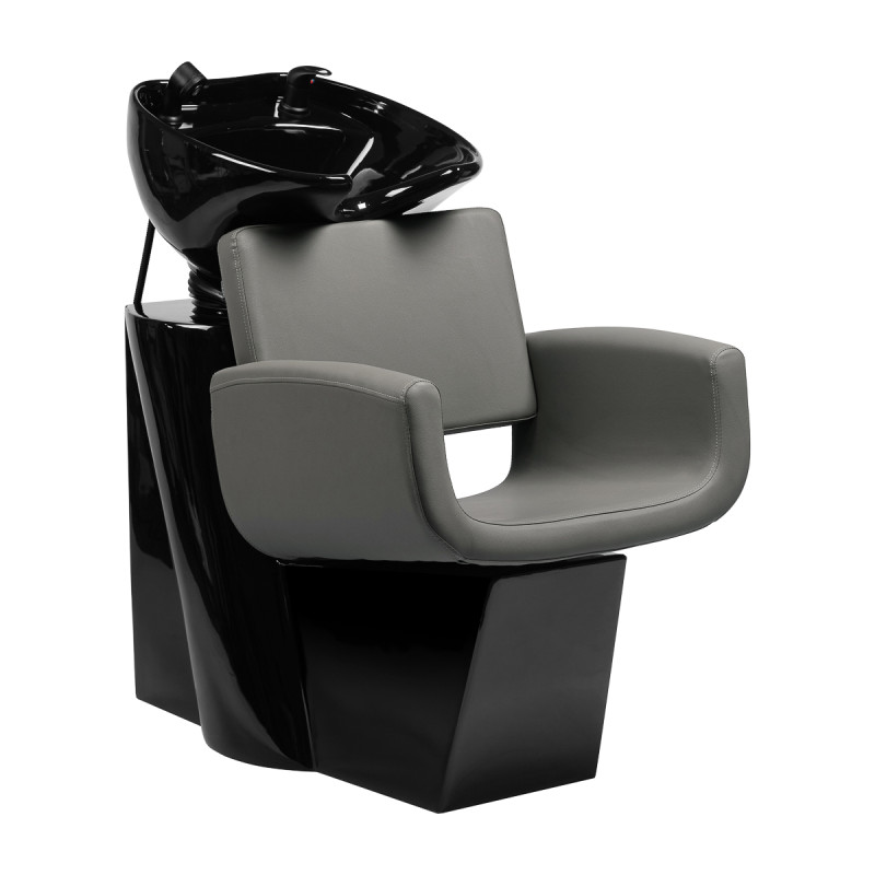 Gabbiano hairdressing wash unit Mataro Grey