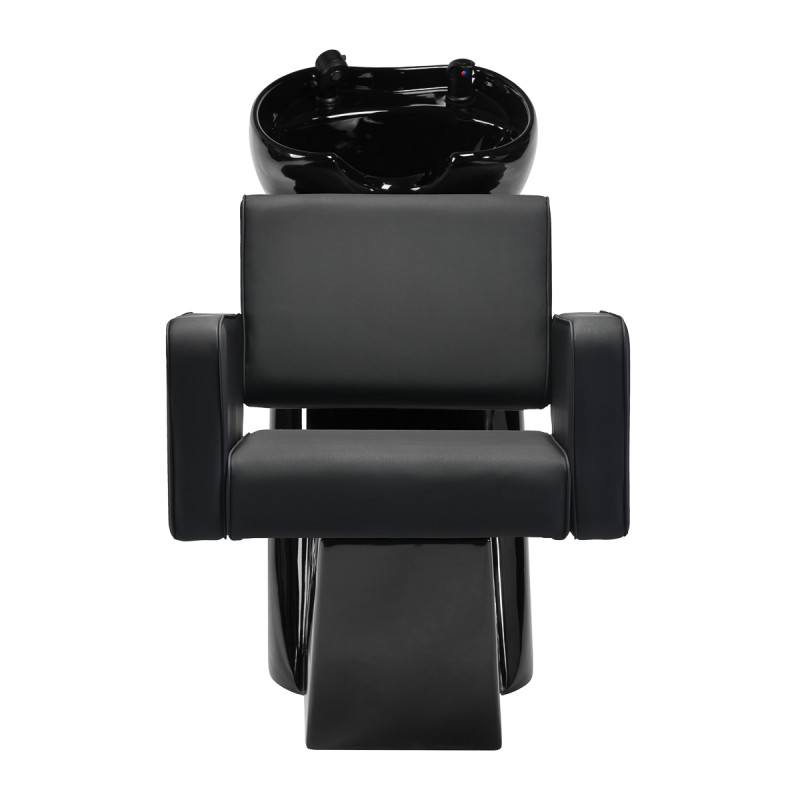 Gabbiano hairdressing wash unit Bilbao Black