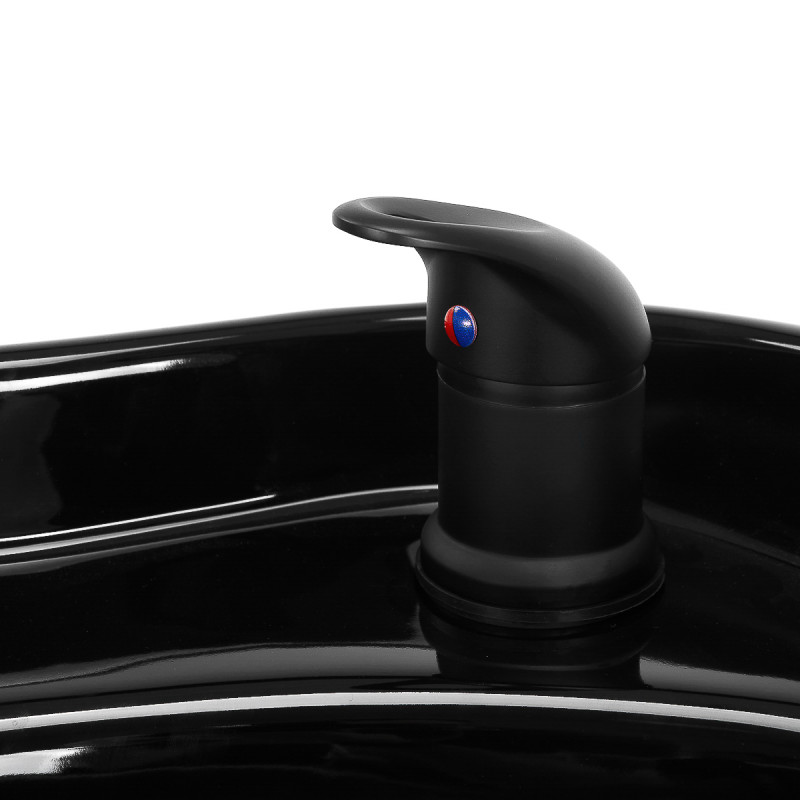 Gabbiano hairdressing wash unit Bilbao Black