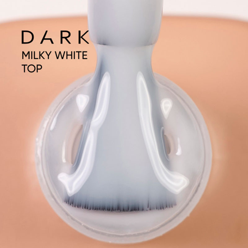 Päällyslakka Milky White UV-suodattimella – Dark, 10 ml