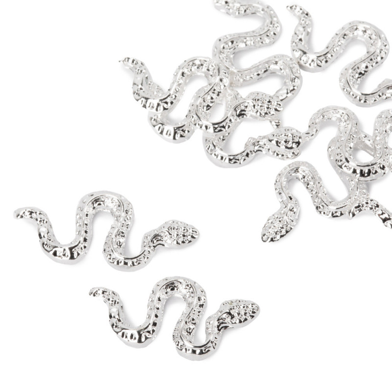 3D nail decorations snakes, Molly Nails SZ-152 - 10 pcs