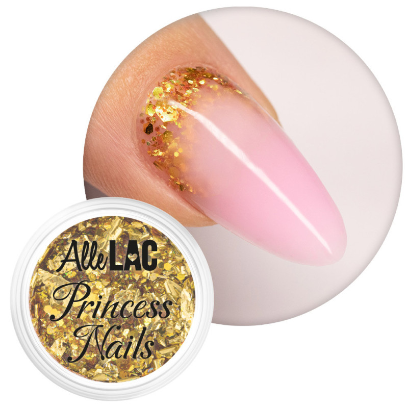 Nail Glitter Princess Nails AlleLac, Nr 6 – 1 g