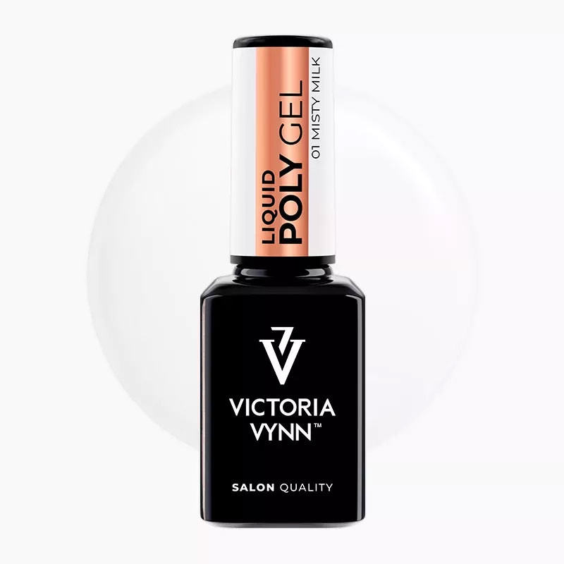 Жидкий полигель LIQUID POLY GEL Victoria Vynn, 01 Misty Milk – 15 мл