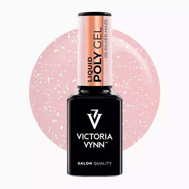 Жидкий полигель LIQUID POLY GEL Victoria Vynn, 05 Silver Haze – 15 мл
