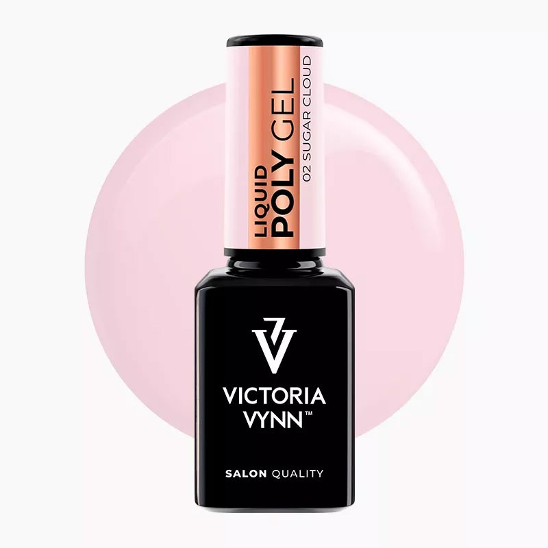Жидкий полигель LIQUID POLY GEL Victoria Vynn, 02 Sugar Cloud – 15 мл