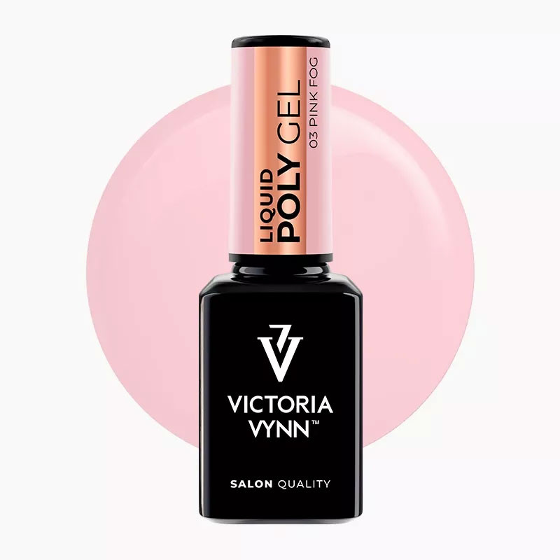 LIQUID POLY GEL Victoria Vynn, 03 Pink Fog – 15 ml