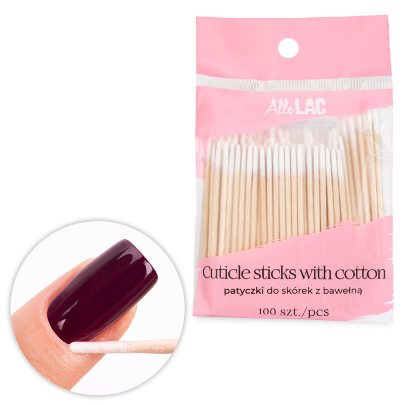 Puidust Mikroharjad AlleLac - 100 tk