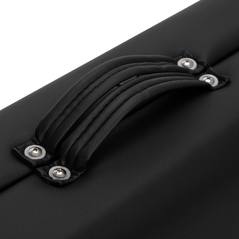 BALANCE wooden folding massage table 2 segment black