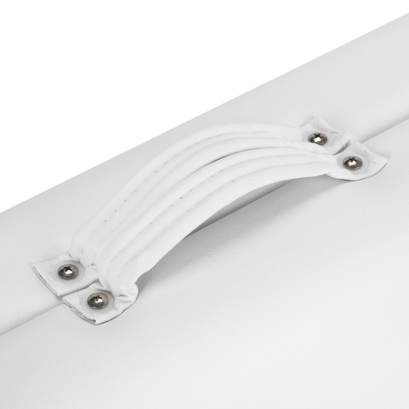BALANCE wooden folding massage table 2 segment 190x70 white