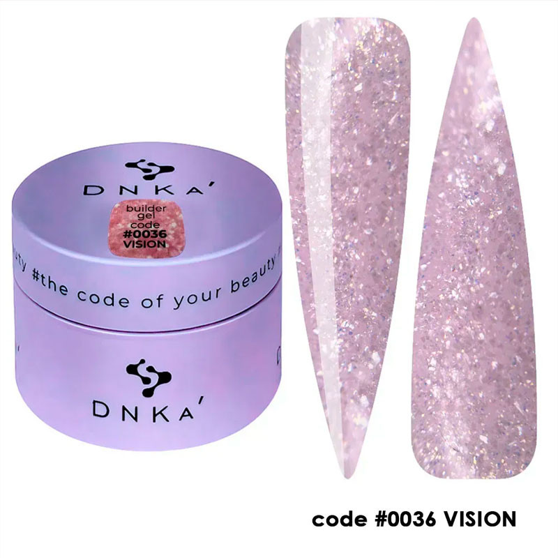 Builder Gel DNKa No. 0036 Vision - 30 ml