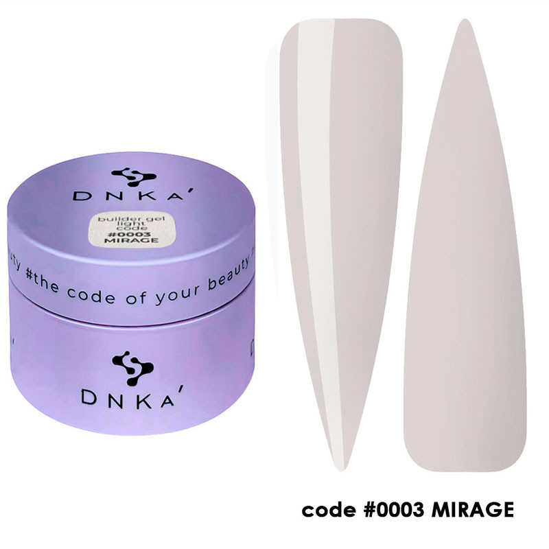 Builder Gel Light DNKa No. 0003 Mirage - 30 мл
