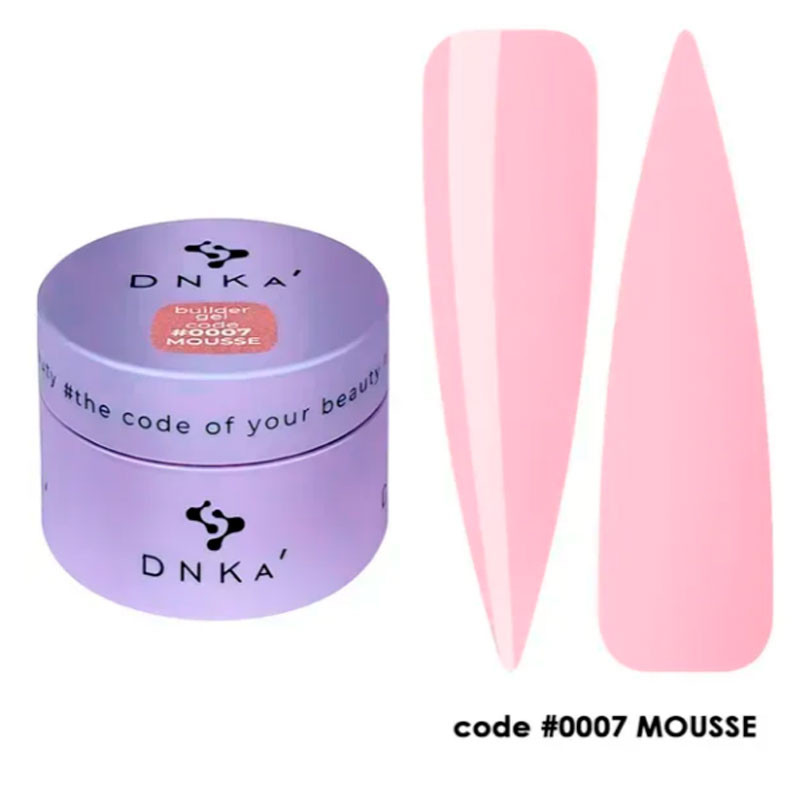 Builder Gel DNKa No. 0007 Mousse - 30 мл