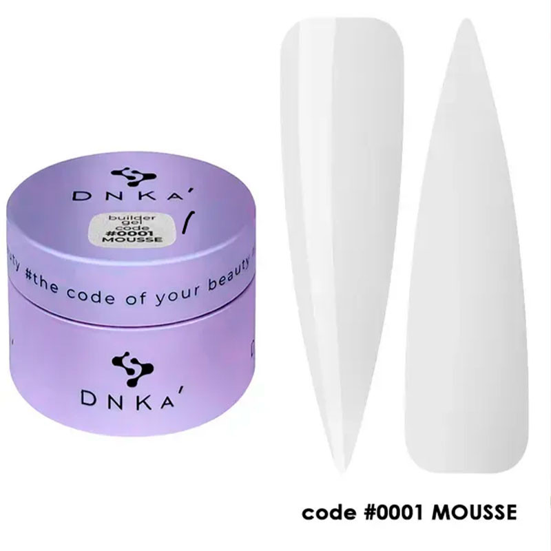 Builder Gel DNKa No. 0001 Mousse - 30 ml