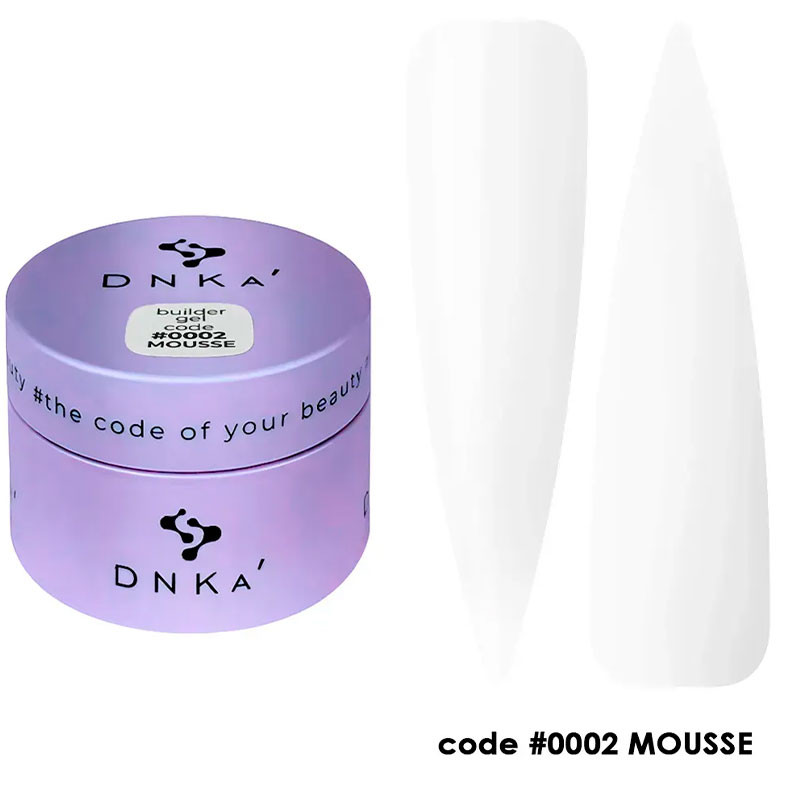 Builder Gel DNKa No. 0002 Mousse - 30 ml