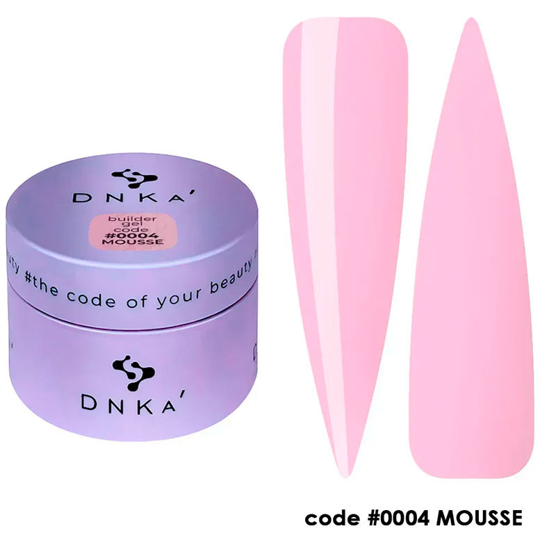 Builder Gel DNKa No. 0004 Mousse - 30 ml