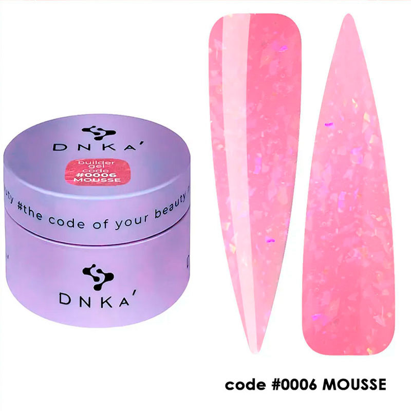 Builder Gel DNKa No. 0006 Mousse - 30 мл