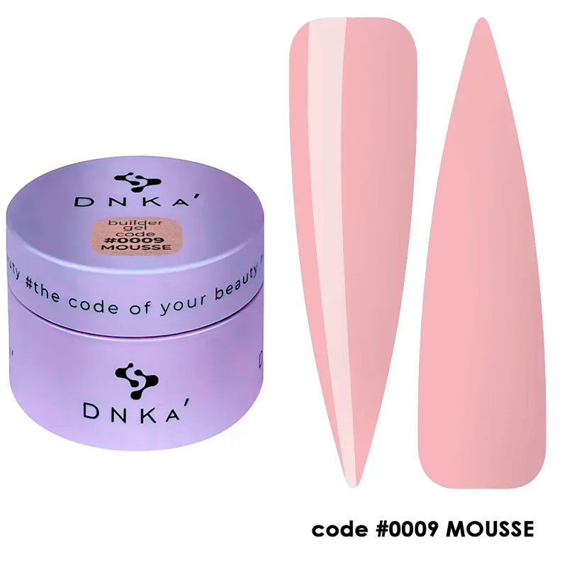 Builder Gel DNKa No. 0009 Mousse - 30 ml