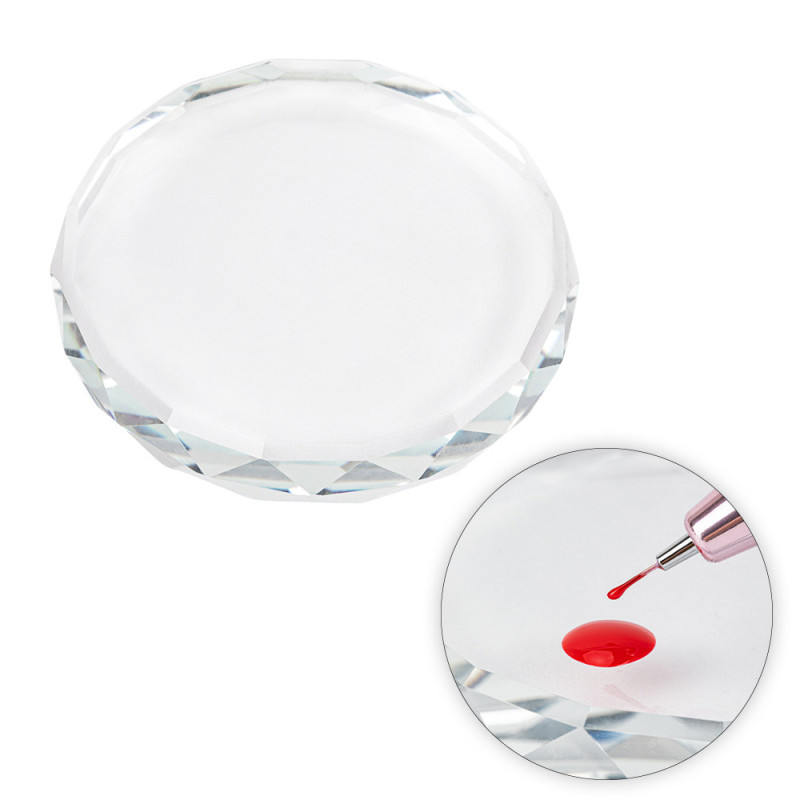 Geeli ja materjali segamise palett - Crystal Molly Nails