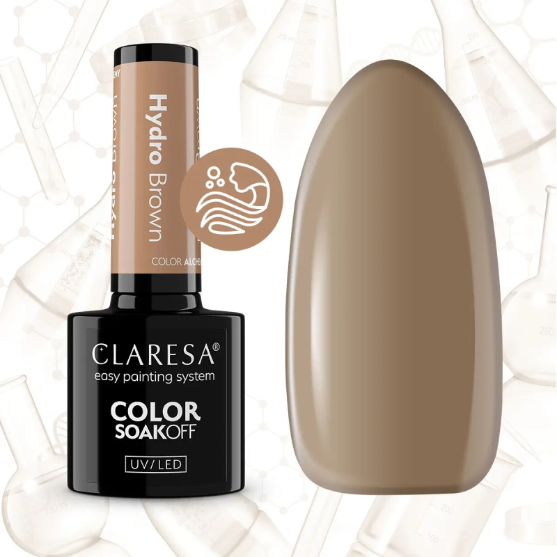 Geelilakka Claresa - Glass Hydro Brown, 5 ml