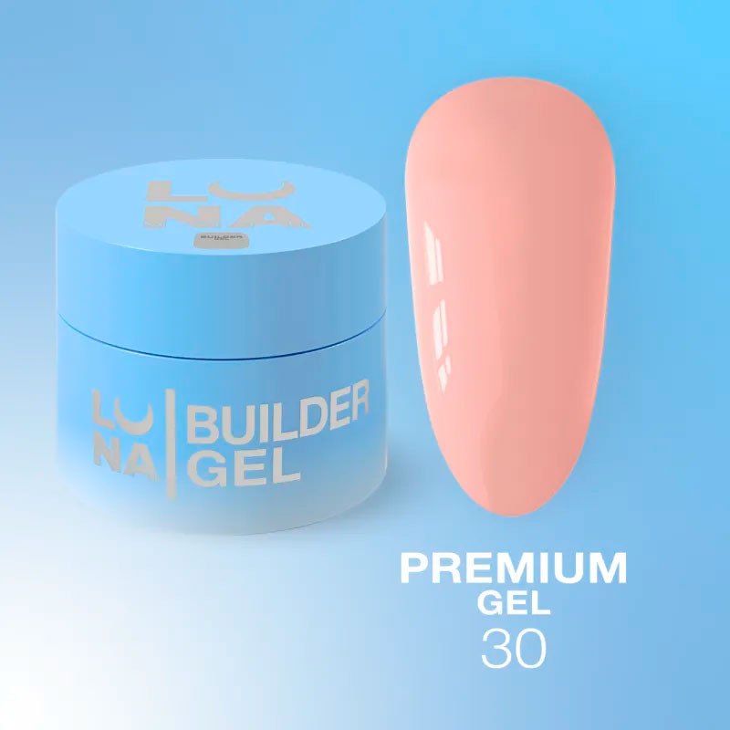 Гель для наращивания Lunamoon Premium Gel Nr 30 - 30 ml