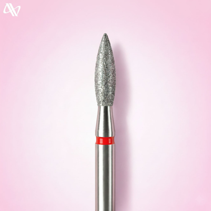 Teemantotsik "Leek" – Avelia – Punane (väga pehme) – 2,3*8,0 mm
