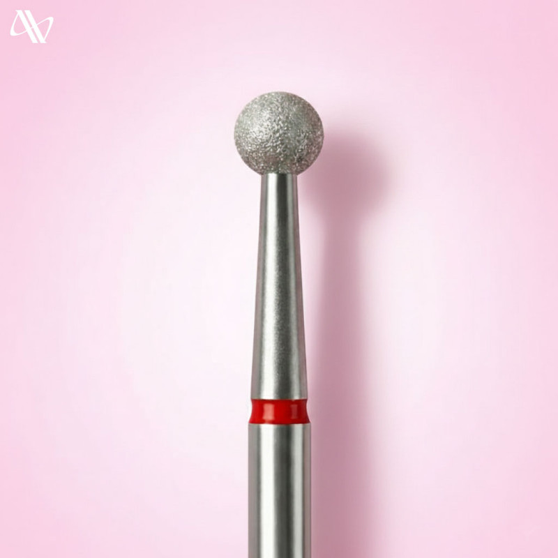 Teemantotsik "Pall" – Avelia – Punane (väga pehme) – 4,0*3,8 mm
