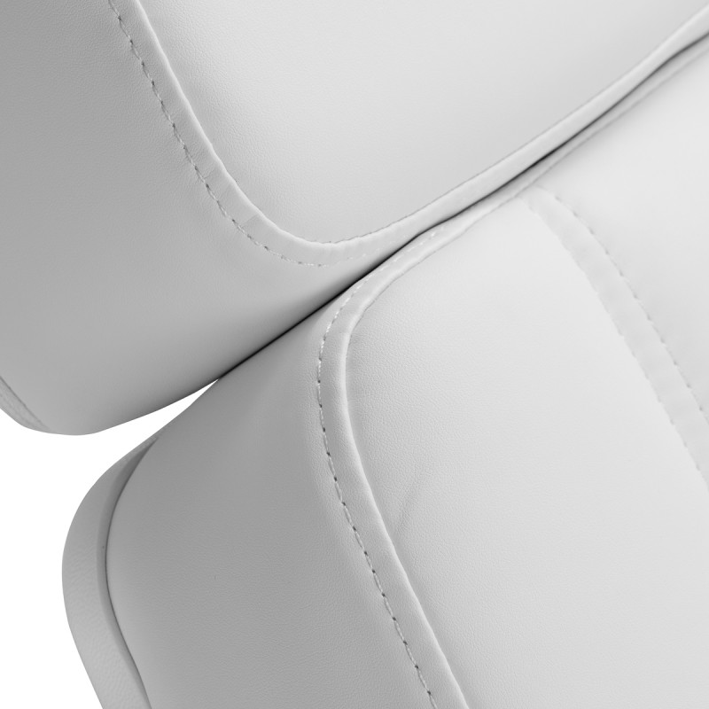 Cosmetic chair Azzurro Lux 3m white with heating