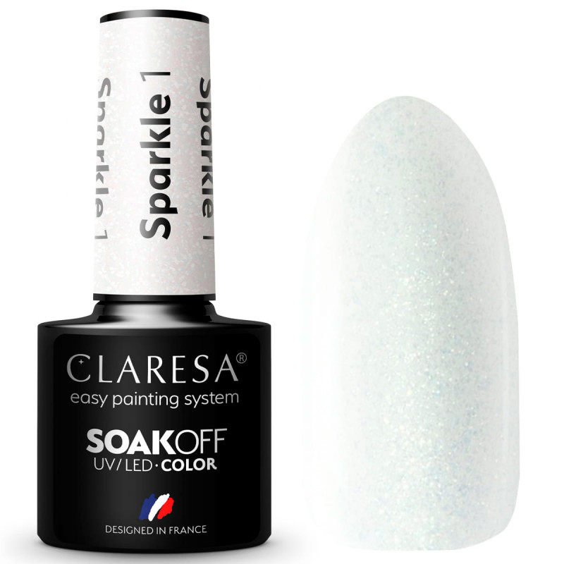 Geellakk - Claresa - Sparkle № 1, 5 ml