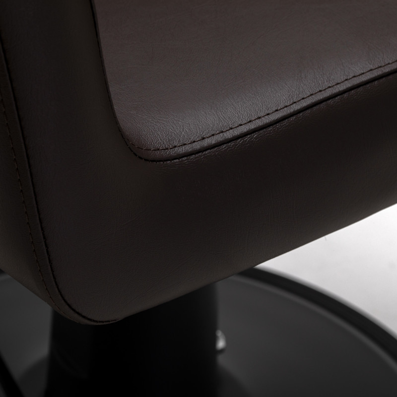 Gabbiano Lucca hairdressing chair brown