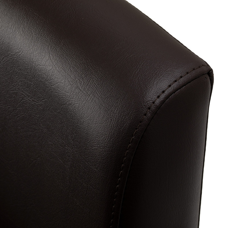 Gabbiano Lucca hairdressing chair brown
