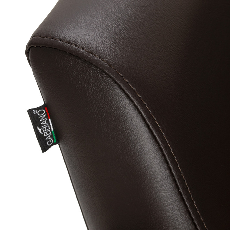 Gabbiano Lucca hairdressing chair brown