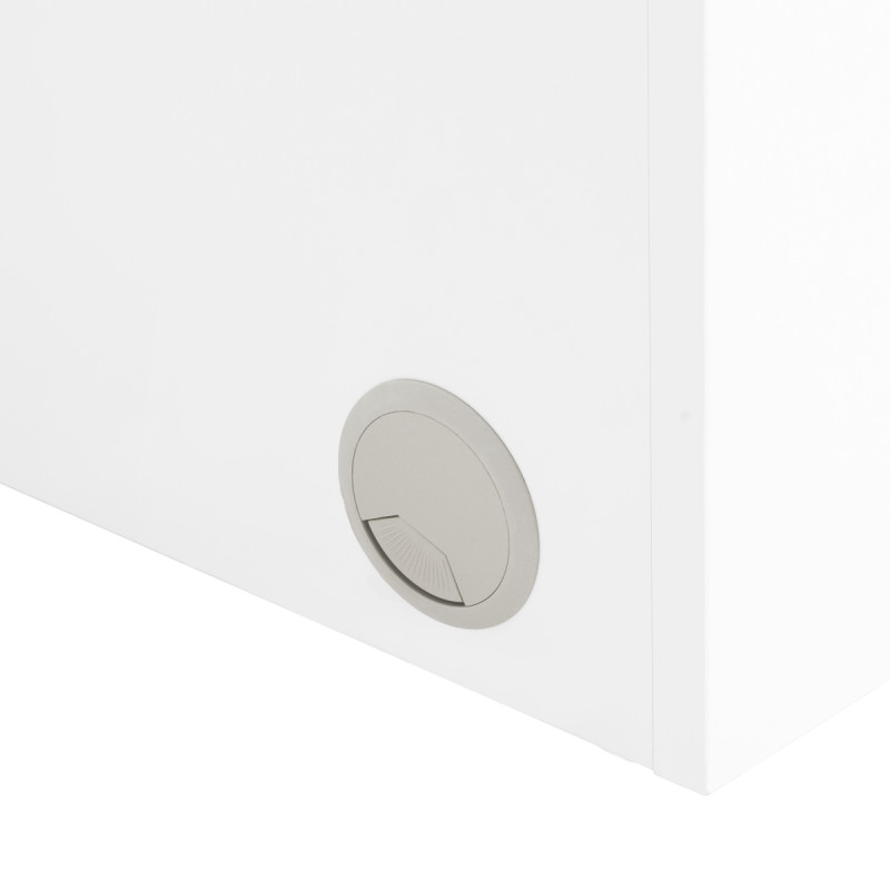 Cosmetic desk 324 with cassette dust absorber white