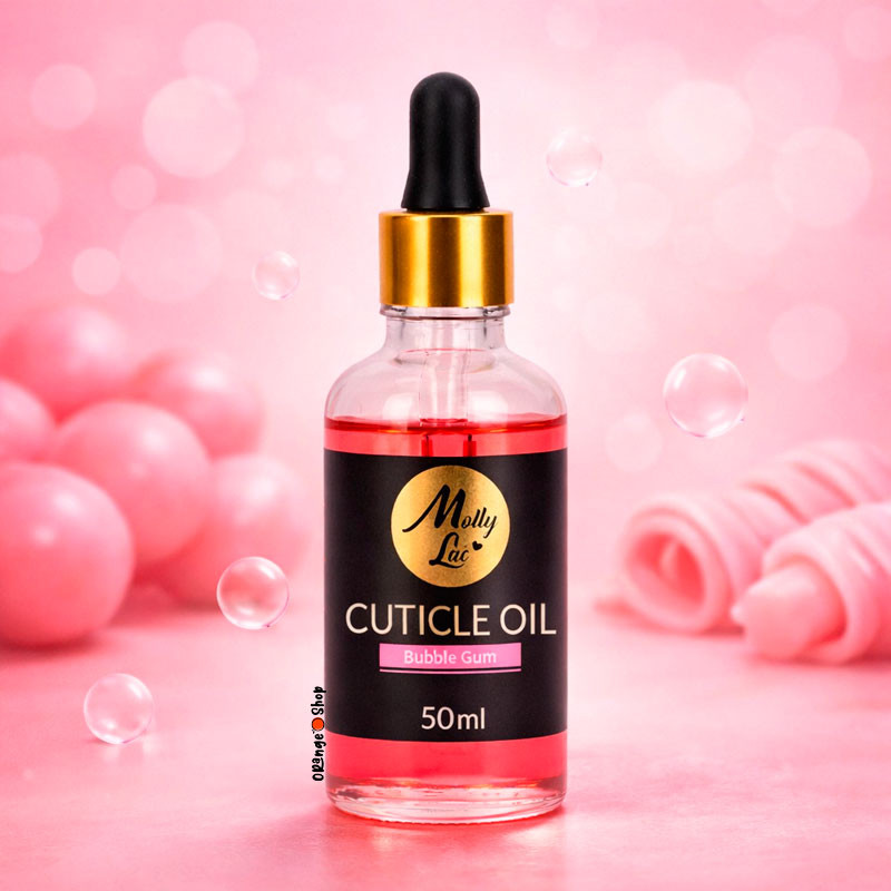 Cuticle Oil – MollyLac “Bubble Gum” – 50 ml