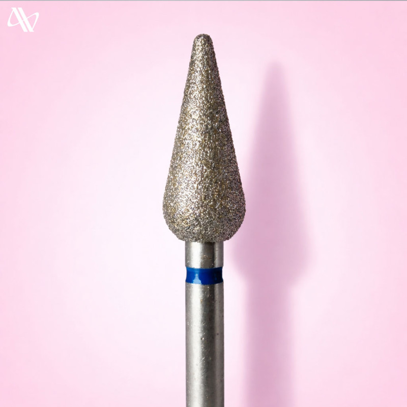 Diamond Nail Drill Bit “Cone” – Avelia – Blue (Fine) – 5.0*12 mm
