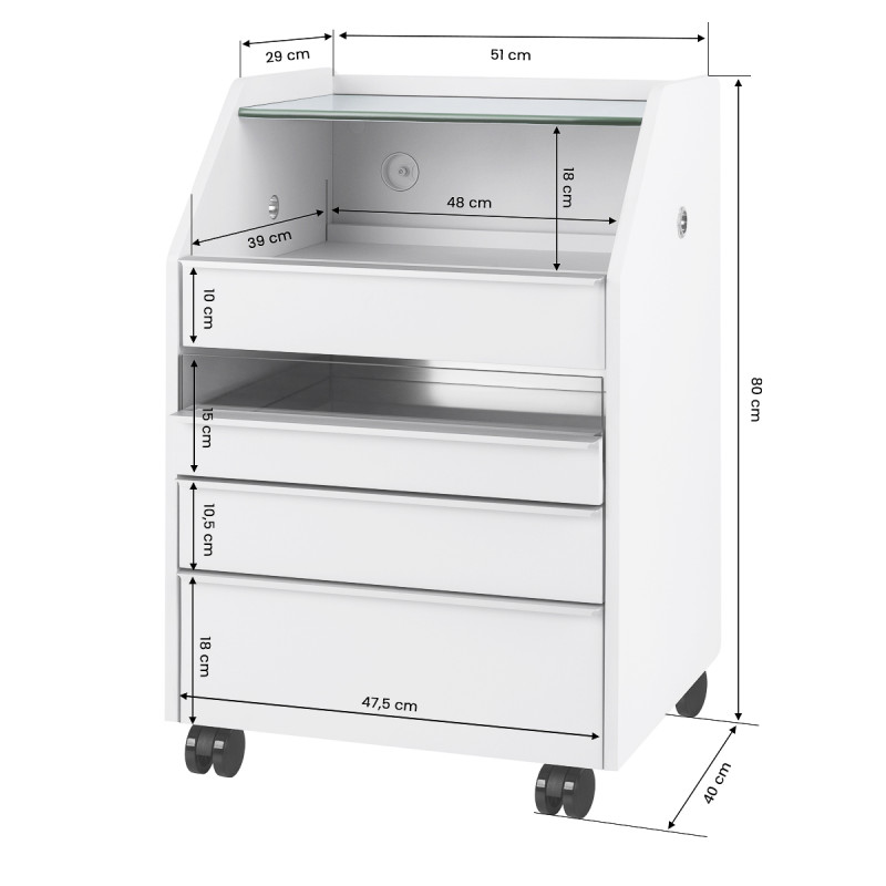 Podiatry helper 984 white